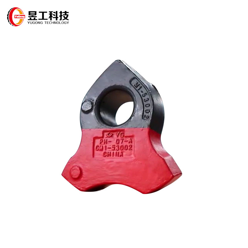 Factory direct sales high quality alloy steel crusher hammer Recycling Shredder Hammer Metal Shredder Wear Parts