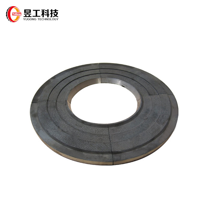 Factory direct sales High quality wear resistant  Composite Welding Grinding Table Liner for Vertical mill