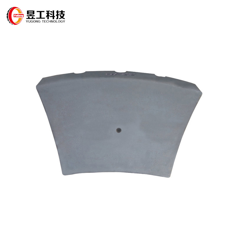 Factory direct sales High quality wear resistant  Composite Welding Grinding Table Liner for Vertical mill