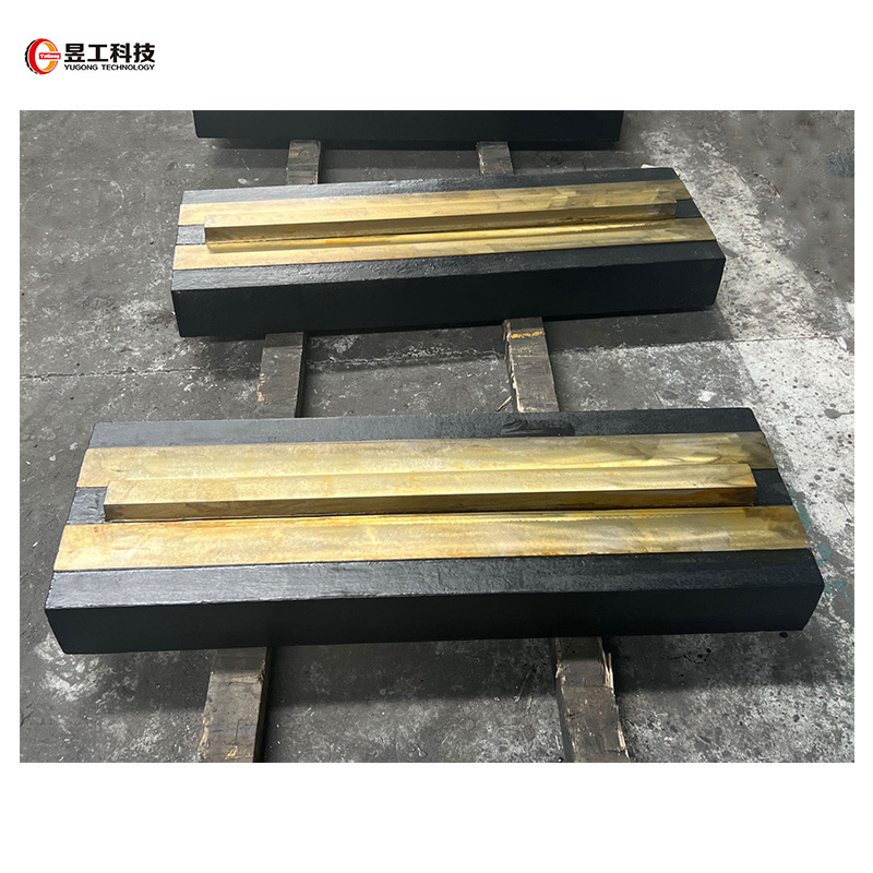 Factory direct sales Martensitic steel Ceramic impact crusher blow bars for recycling crusher blow bar M250 M350