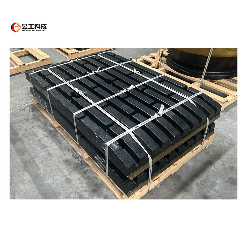 Factory direct sales high wear resistant High Manganese Steel  jaw crusher spare part toggle plate