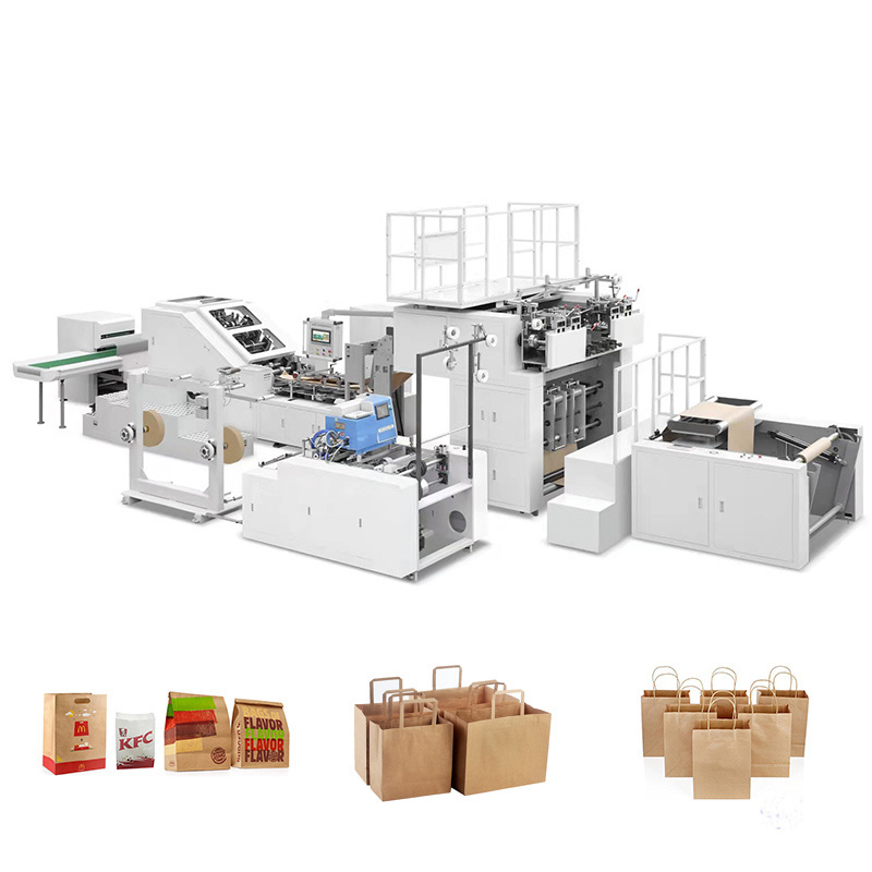 Paper Bag Handle Gluing Machine Paper Bag Printing Machine And Paper Bag Making Machine In Pakistan