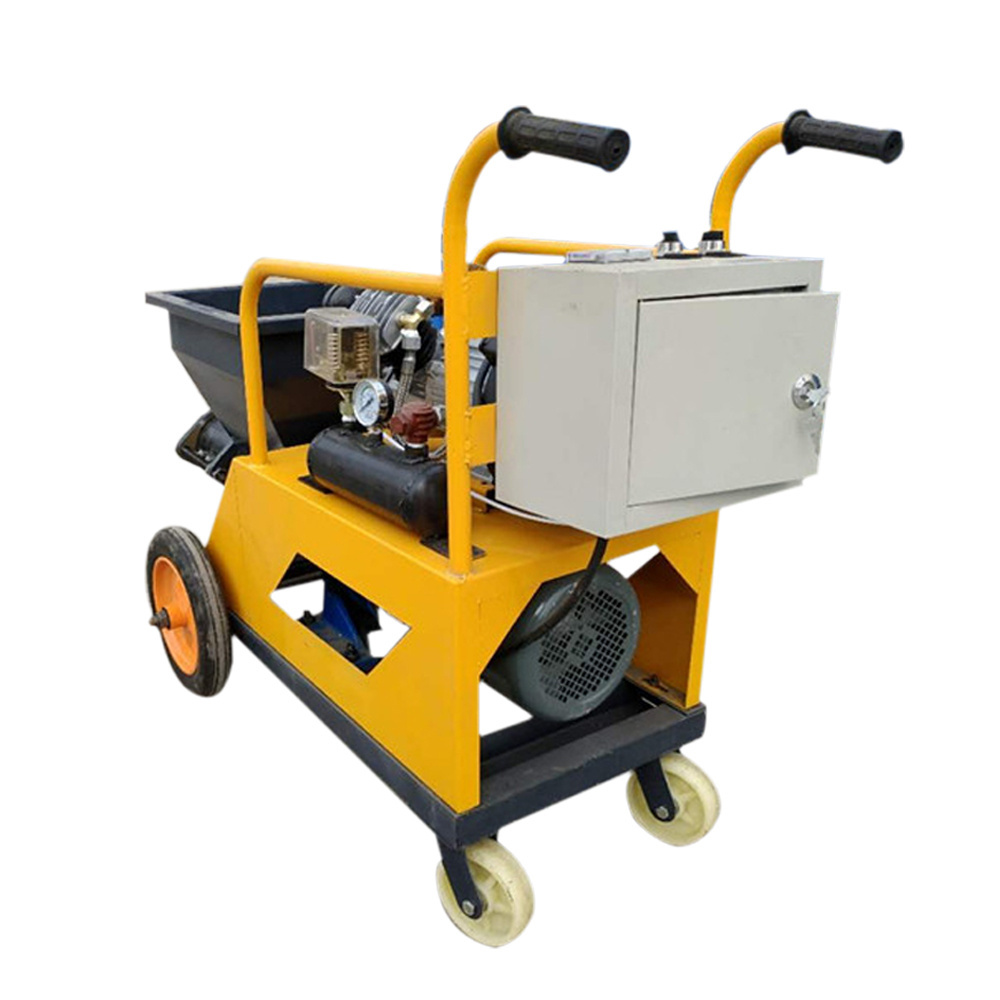 sand mortar plaster spray machine concrete machine with pump new technology wall plastering machine