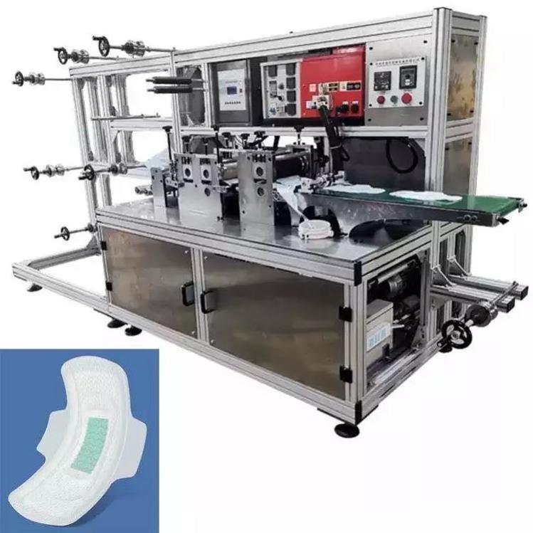 Manufacturer price full automatic baby diapers machines cost sanitary pad and diaper making machine