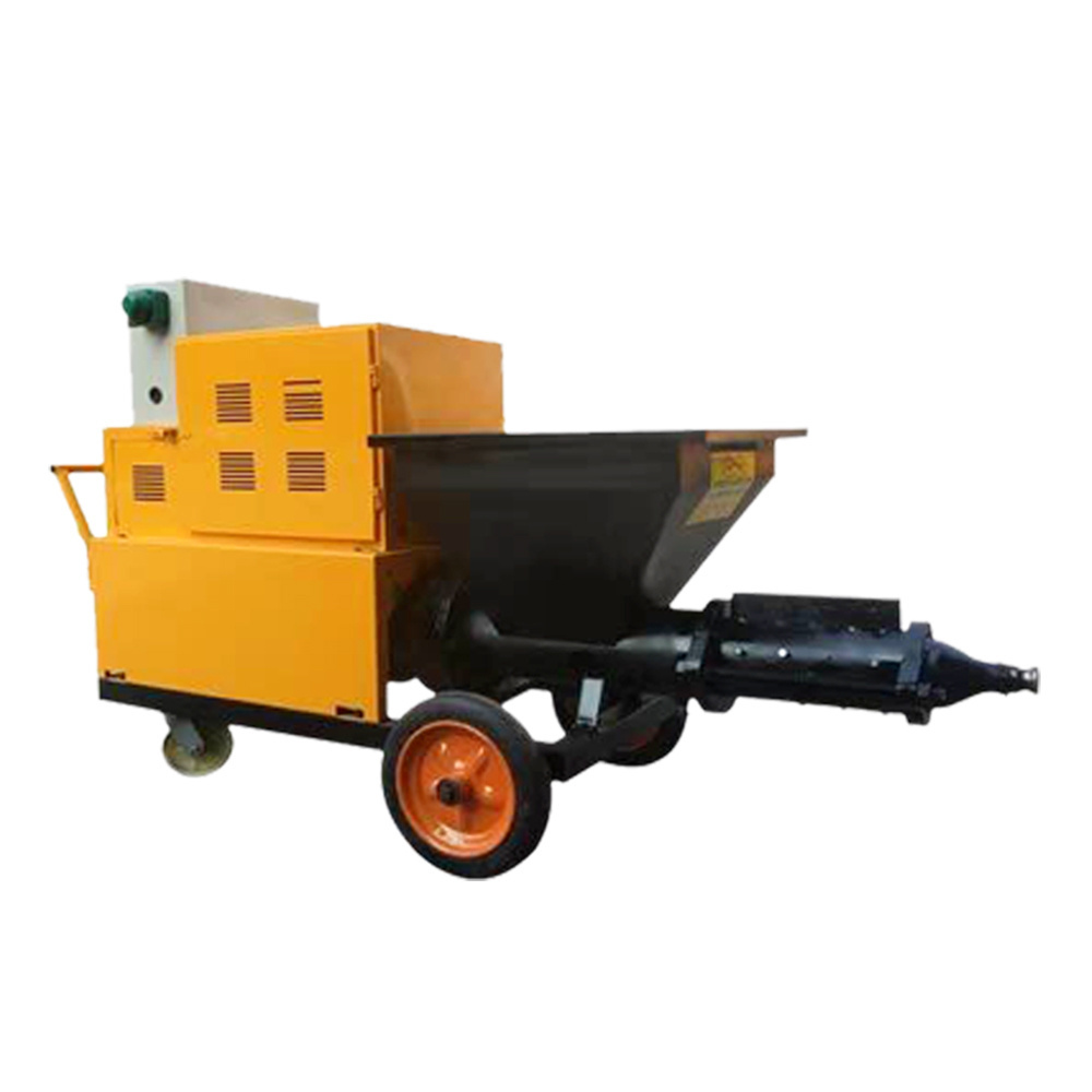 sand mortar plaster spray machine concrete machine with pump new technology wall plastering machine