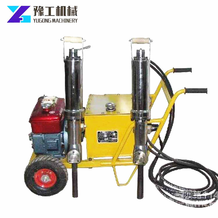 Hydraulic Rock Stone Wedge Splitter With Diesel Engine