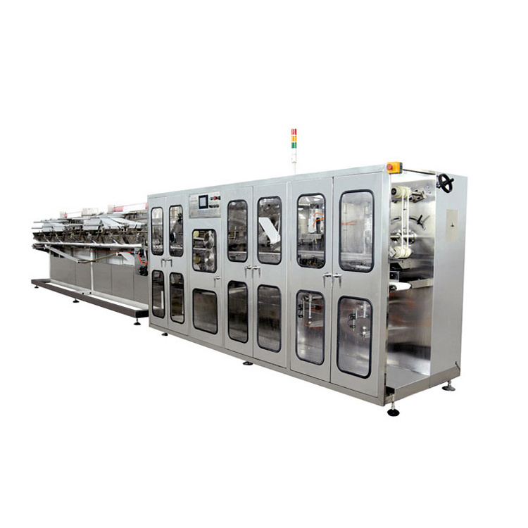 YG full automatic wet wipes machine product line wet wipes converting machine