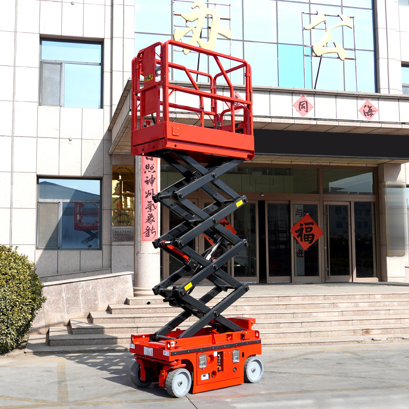 Customizable 6m 8m 10m 14m 18m Mobile Hydraulic Scissor Lift Small Mobile One Man Scissor Lift/Electric Scaffolding