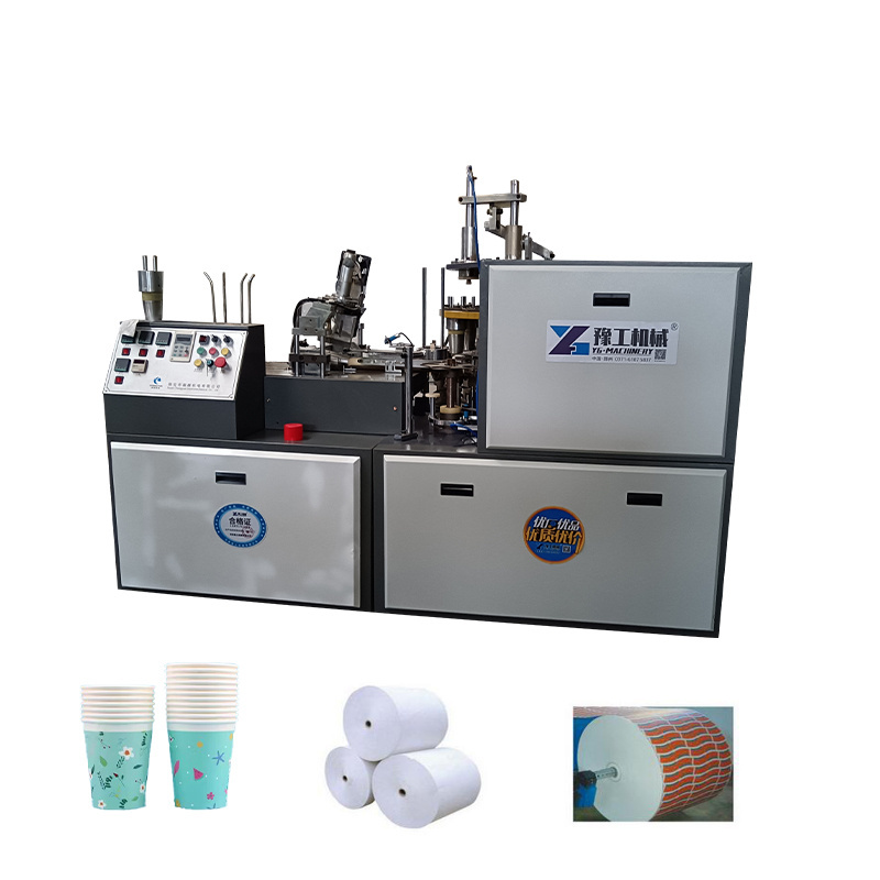 New design ultrasound system paper cup making machine disposable cup forming equipment