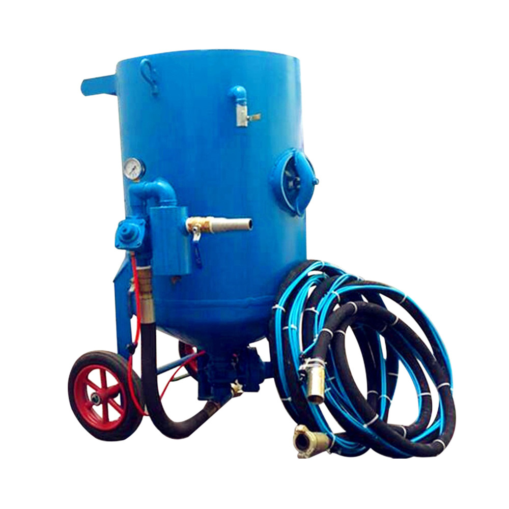 Surface cleaning sand blasting pot, sandblasting tank