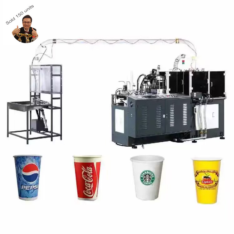 Small Business full automatic machines for manufacturing paper coffee tea cup making machine germany