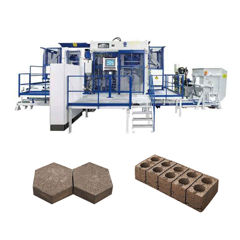 Free trolley cement brick making machine semi-auto interlocking concrete brick block maker machine