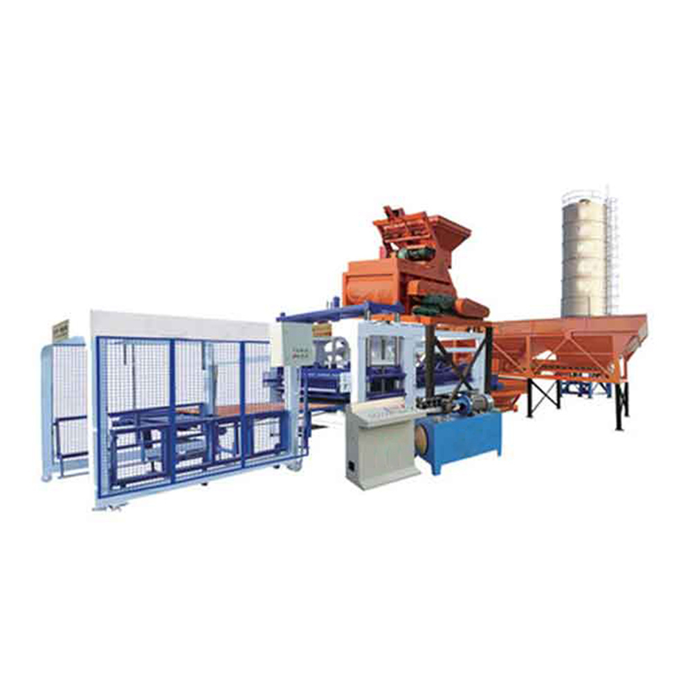 Free trolley cement brick making machine semi-auto interlocking concrete brick block maker machine