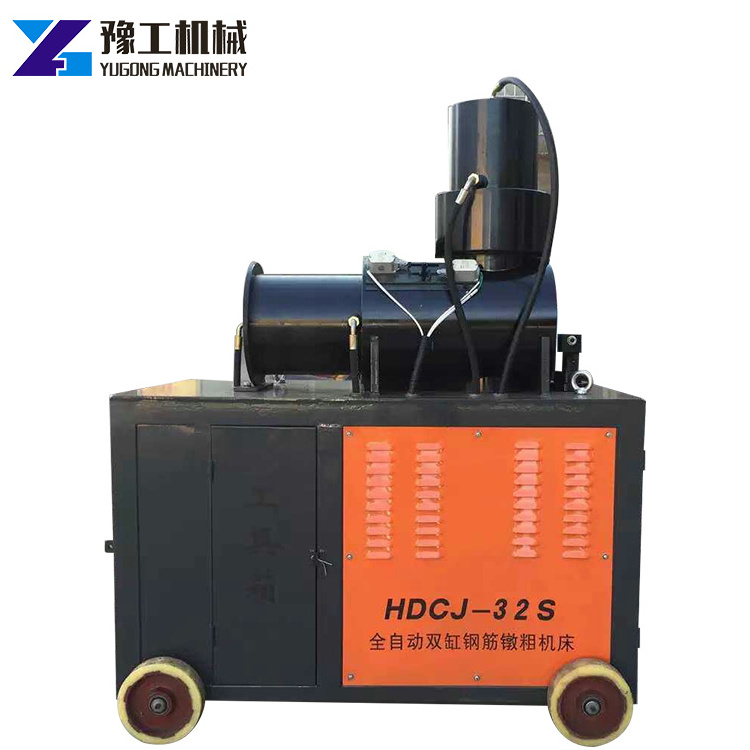 16-40mm  Full Automatic Double Cylinder Rebar Upsetting Machine Cold Forging Parallel Machine Price