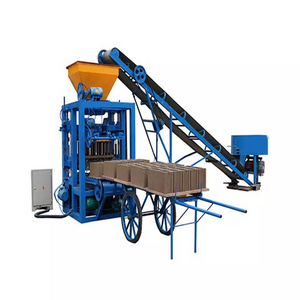 Good price  building maker interlocking hollow cement concrete block brick making machine