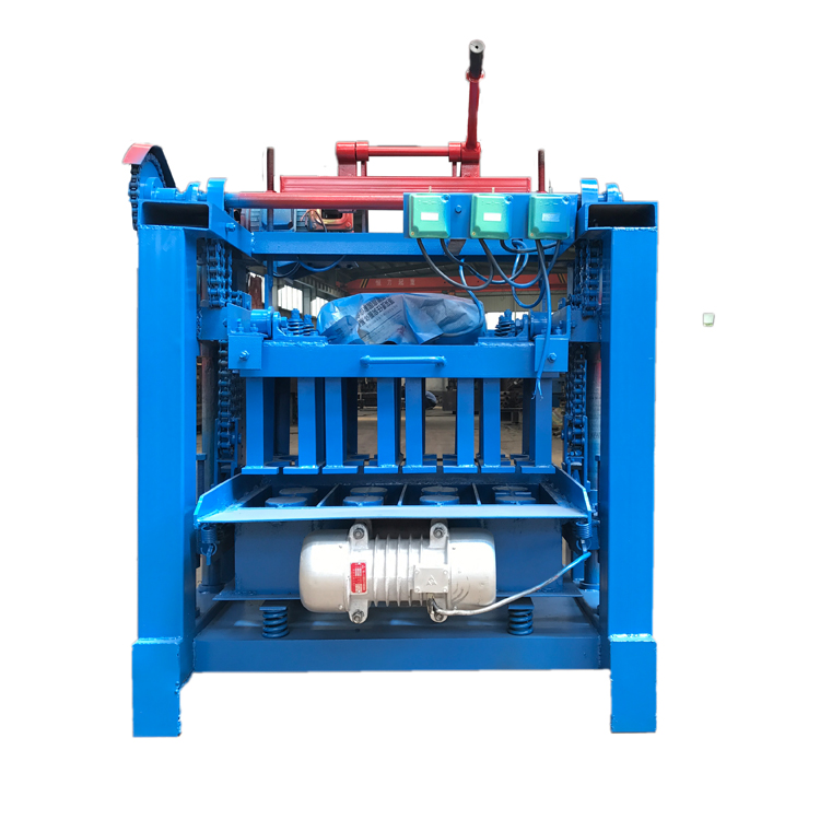 Good price  building maker interlocking hollow cement concrete block brick making machine