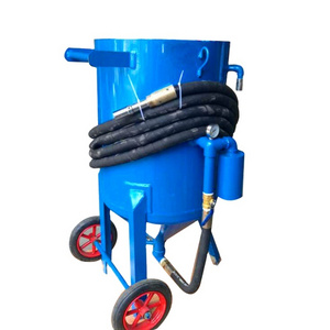 300L Sandblaster Pot Dry Sand Blasting Machine Sandblast Cabinet for Sale