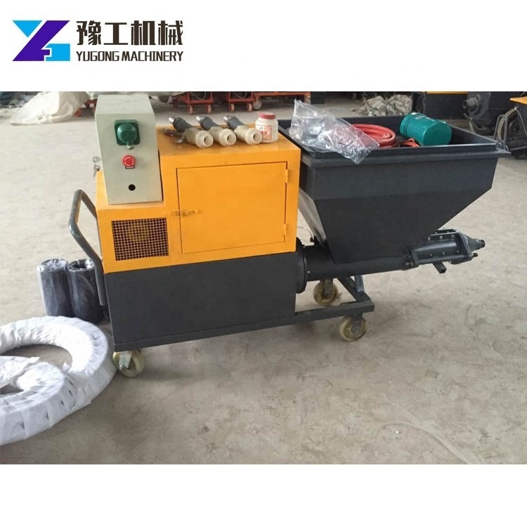 YG dry type used gunite machines for sale automatic plastering spray plaster machine