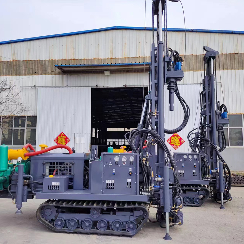 Rotary Small Trailer Mounted Machine 150M Soil Testing Water Well Drilling Rig for Sale