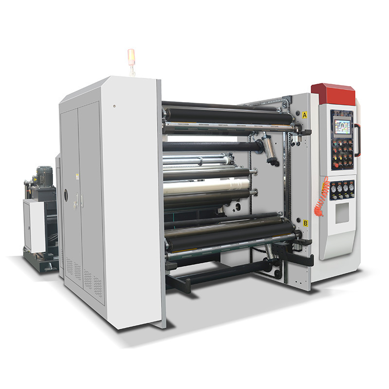 High speed slitting machine paper processing roll to sheet paper cutting machine adhesive paper cutter