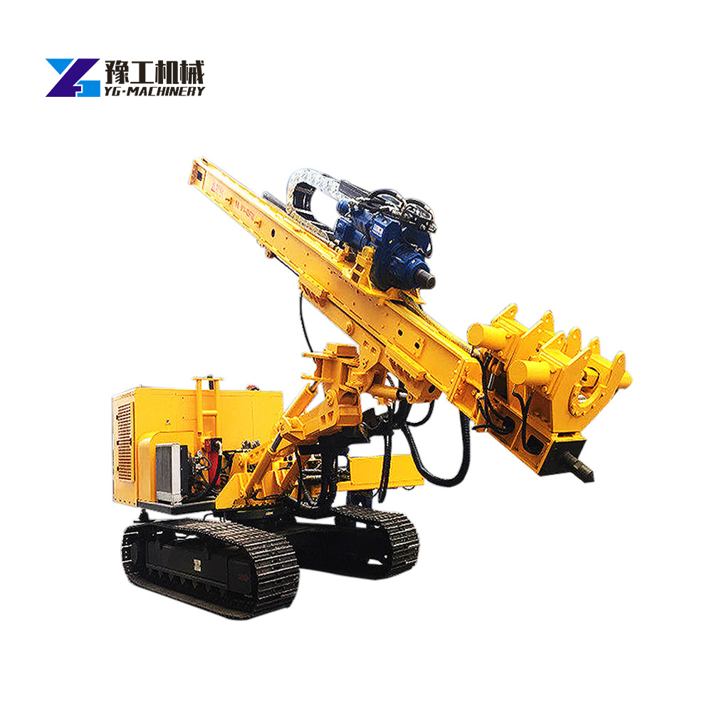 Full Hydraulic Underground Boring Machines YG-180 crawler tunnel drilling jumbo price