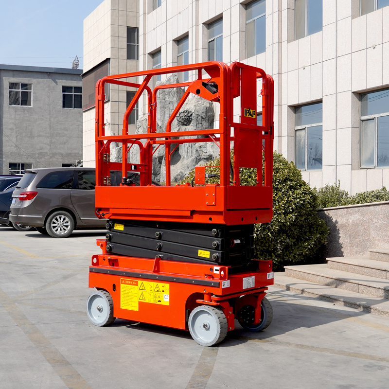 Customizable 6m 8m 10m 14m 18m Mobile Hydraulic Scissor Lift Small Mobile One Man Scissor Lift/Electric Scaffolding