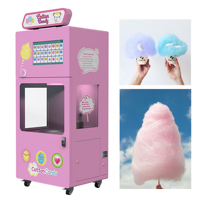 Automatic cotton candy Electric Mini Cotton Candy Floss Machine for Sale Commercial / Flower Cotton Candy Maker