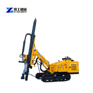 Full Hydraulic Underground Boring Machines YG-180 crawler tunnel drilling jumbo price