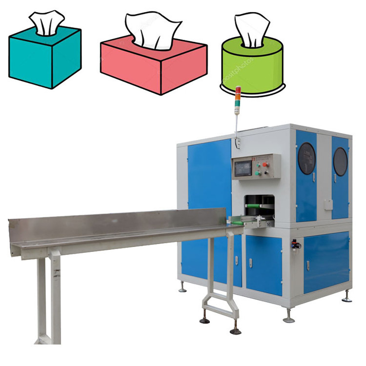 facial tissue paper folding machine full automatic jumbo paper tissue roll slitting machine