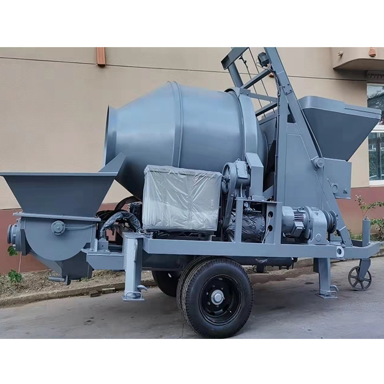 Advanced mobile concrete mixer with pump japan concrete truck mixer