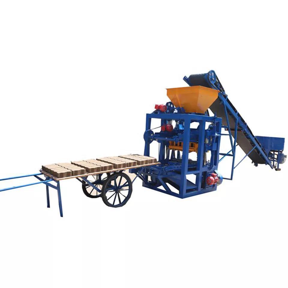 Good price  building maker interlocking hollow cement concrete block brick making machine