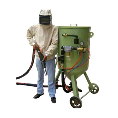 Surface cleaning sand blasting pot, sandblasting tank