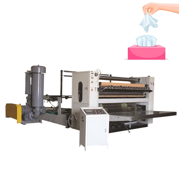 facial tissue paper folding machine full automatic jumbo paper tissue roll slitting machine