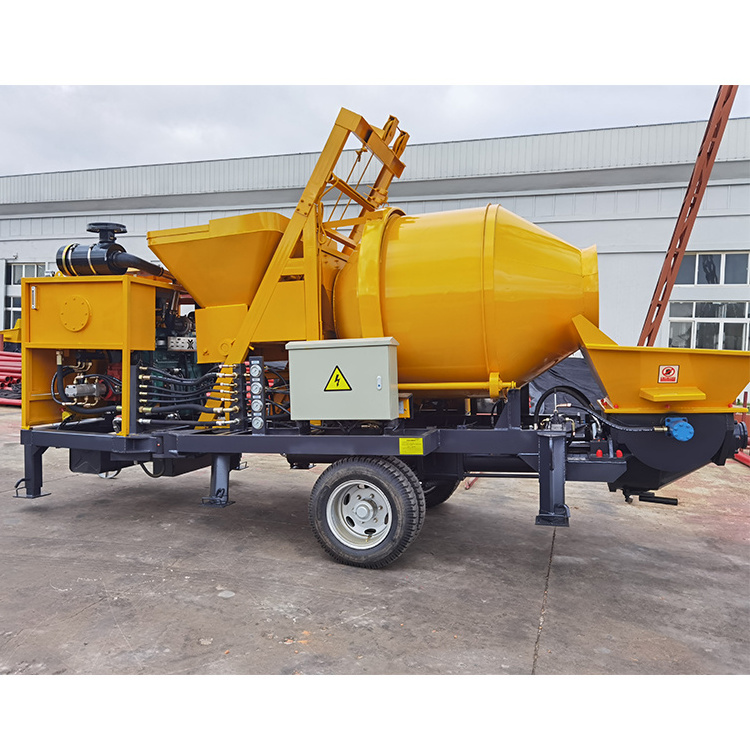 Advanced mobile concrete mixer with pump japan concrete truck mixer