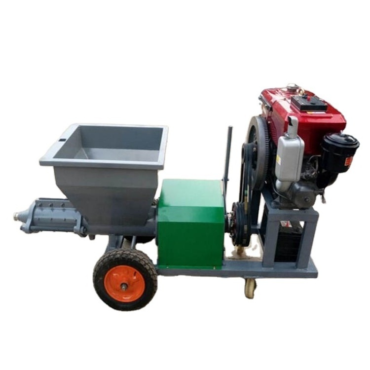 YG dry type used gunite machines for sale automatic plastering spray plaster machine