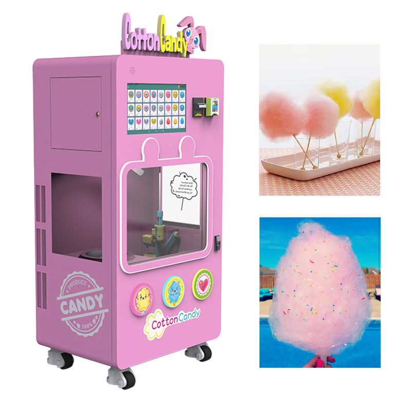 Automatic cotton candy Electric Mini Cotton Candy Floss Machine for Sale Commercial / Flower Cotton Candy Maker