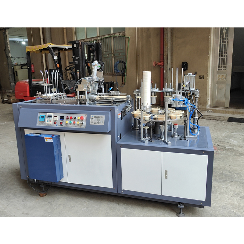 New design ultrasound system paper cup making machine disposable cup forming equipment