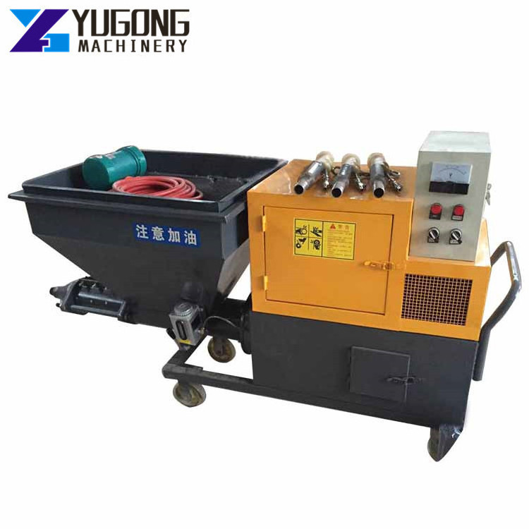 YG dry type used gunite machines for sale automatic plastering spray plaster machine