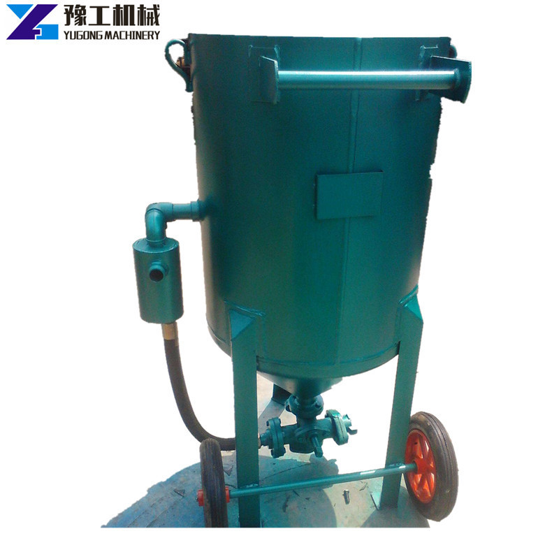 300L Sandblaster Pot Dry Sand Blasting Machine Sandblast Cabinet for Sale