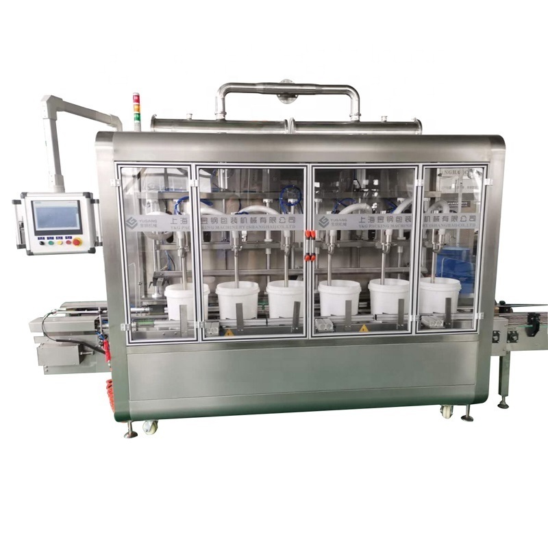 Automatic Drum Bucket Kettle Pail Oil Bottle Straw Filling Machine Super Glue Gel Glue Filling Machine