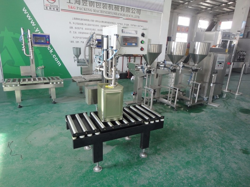 Edible Oil Package Butter Package Baby Food Bag Molasses Semi-Automatic Liquid Oil Filling Machine