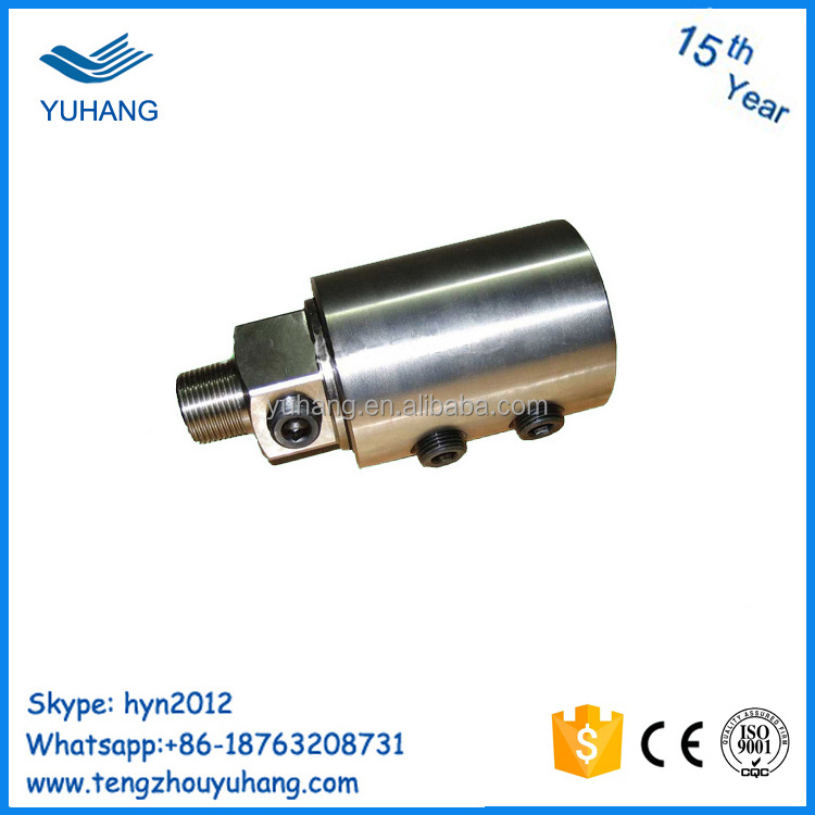 Stainless steel high pressure hydraulic rotary union