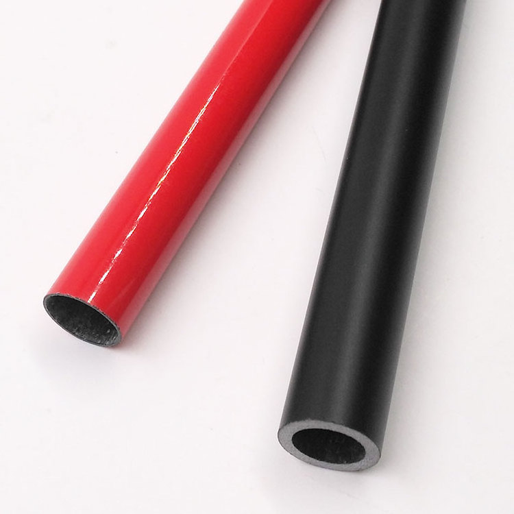 Hot Selling Customized Colorful Fiberglass Frp Heat Resistance Fiber Glass Pipe/pole/tube