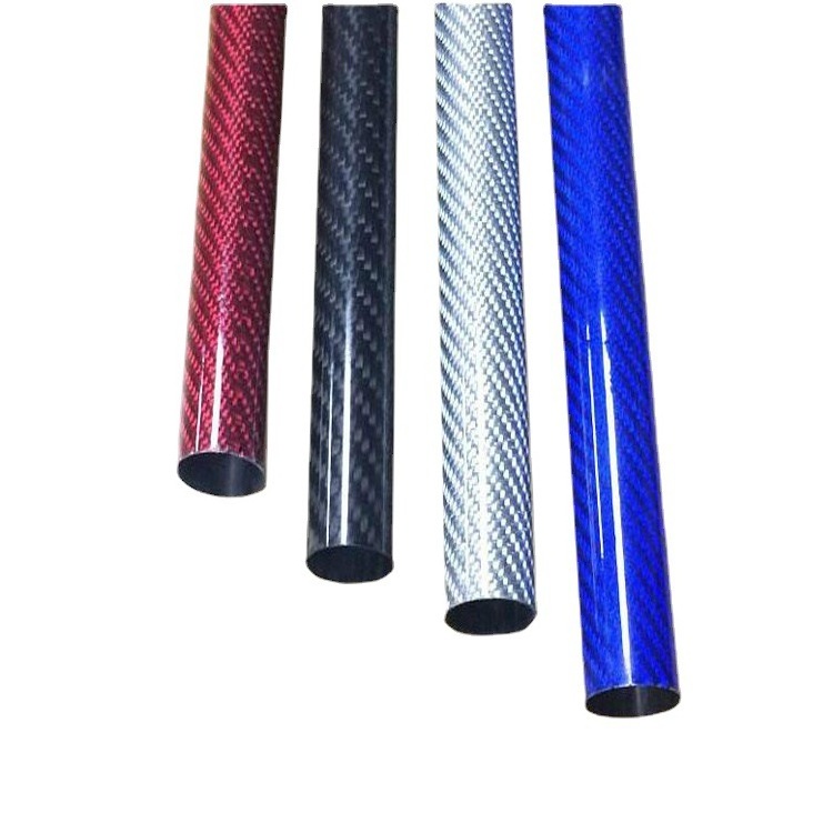 Hot Selling Customized Colorful Fiberglass Frp Heat Resistance Fiber Glass Pipe/pole/tube