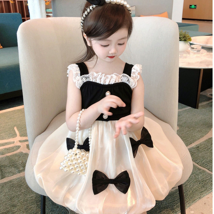 Hot sale 8 years girl dress design sweet summer dresses for 3 years baby girl sleeveless princess dresses for girls casual