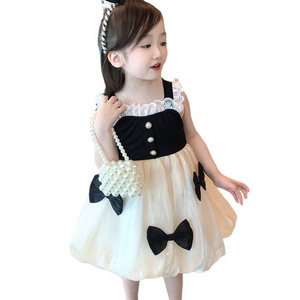 Hot sale 8 years girl dress design sweet summer dresses for 3 years baby girl sleeveless princess dresses for girls casual