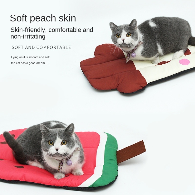 Pet Supplies Dogs And Cats Pad Summer Versatile Fruit Cool Mat Four Seasons Universal Washable