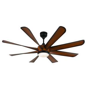 Ventilador De Techo 110v 220v Lower Floor Big Large 60 Inch DC 50W  Modern Remote Control Ceiling Fans With Light For Home