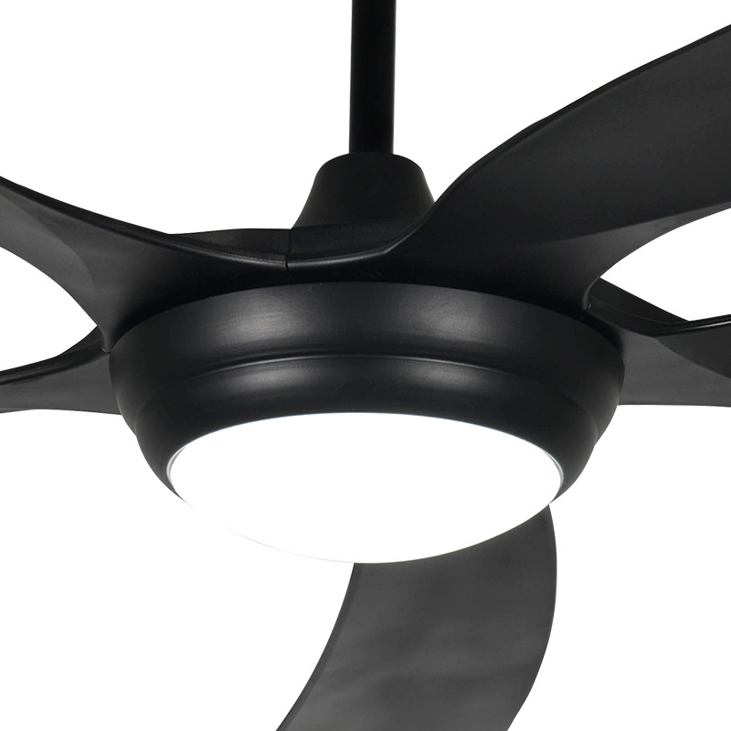 Cheap Price  European Styles Modern abs 56 Inch  dc Motor Led Light Ceiling Fan With Remote Control