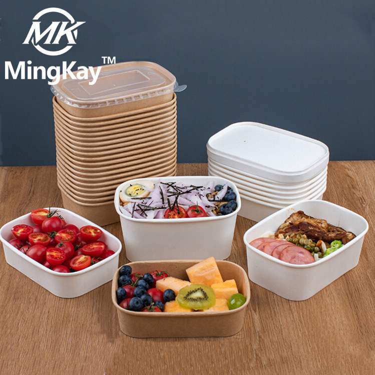 Take Away Packaging Lunch Box Bowl Biodegradable Disposable Aluminum Food Container